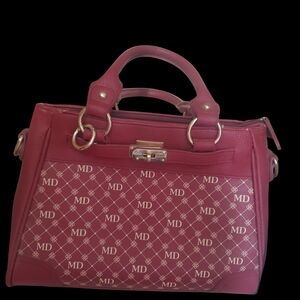 Red And Gold Handbag